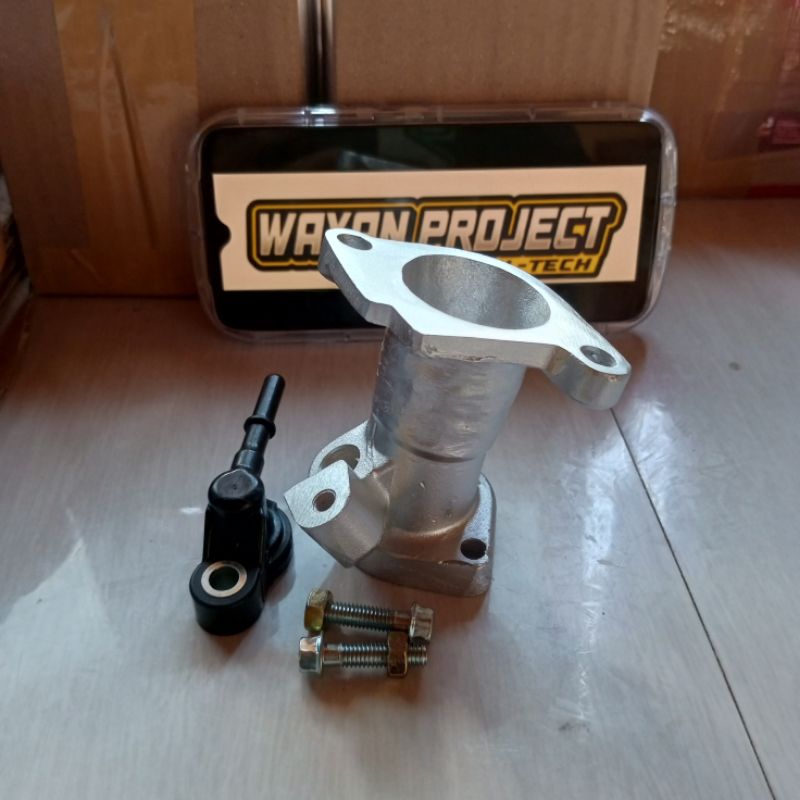 MANIFOLD DOWNDRAFT INTAKE DOWNDRAFT HONDA BEAT ESP FI SCOOPY FI ESP VARIO 125 VARIO 150