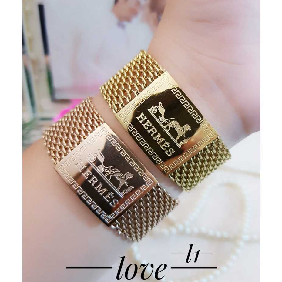 Titanium Gelang Tangan Model Jam