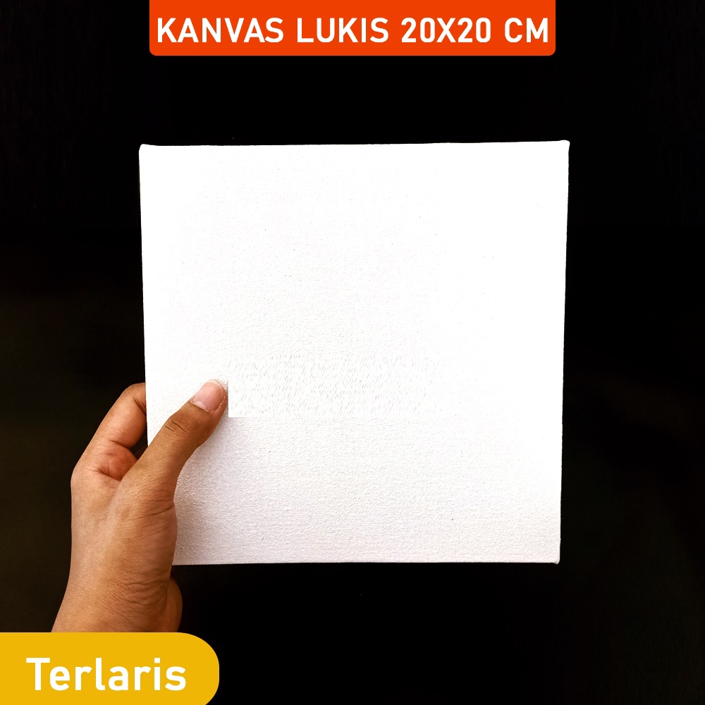 Kanvas Lukis 20x20cm Kanvas Lukis 20x30cm Kanvas Lukis polos putih