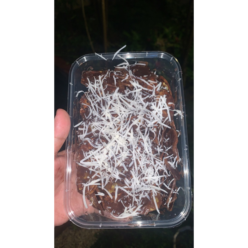

keripik pisang coklat keju