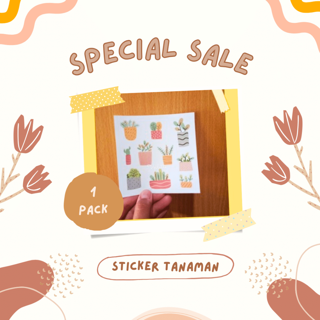 

SPS010 - STICKER AESTHETIC PLANTS TANAMAN HIAS PREMIUM UNTUK PLANNER JURNAL NOTEBOOK TINGGAL TEMPEL