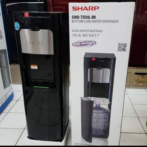 DISPENSER GALON BAWAH SHARP SWD 72 EHL BK Low Watt