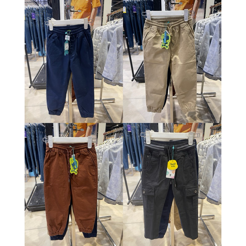 TWIST KIDS - Celana Panjang Anak Laki-Laki (4-14 Tahun)