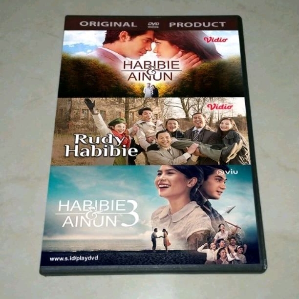 DVD Habibie & Ainun 1-3 (2012-2019)
