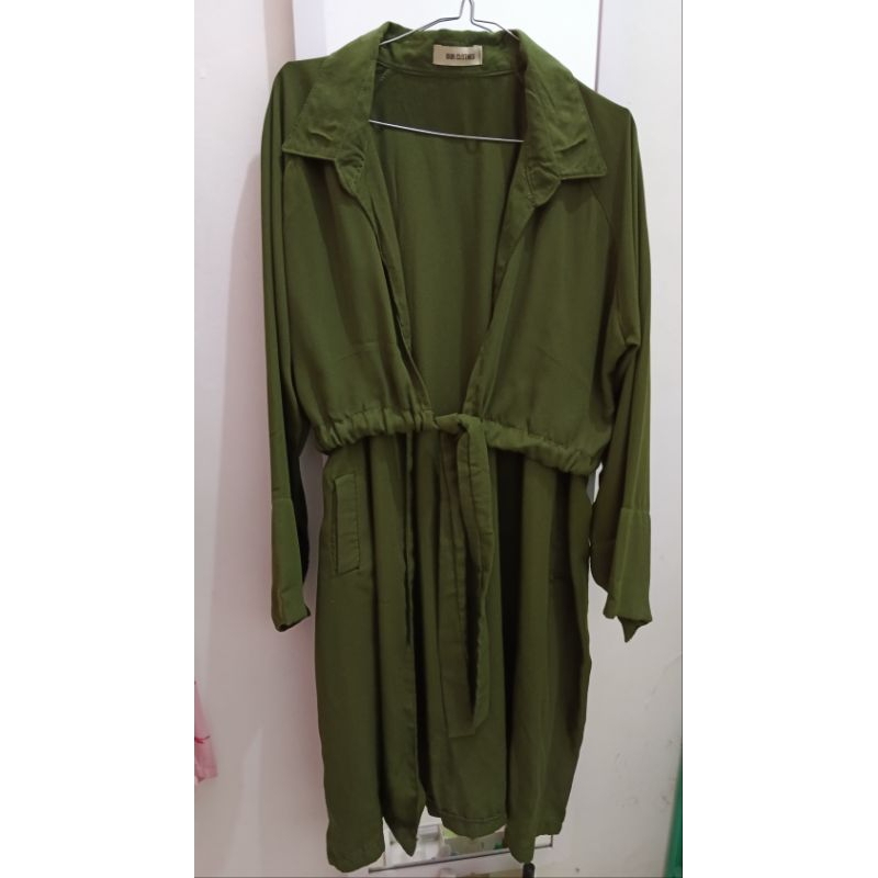 Preloved Tunik Outer Army by @Oclo.Official