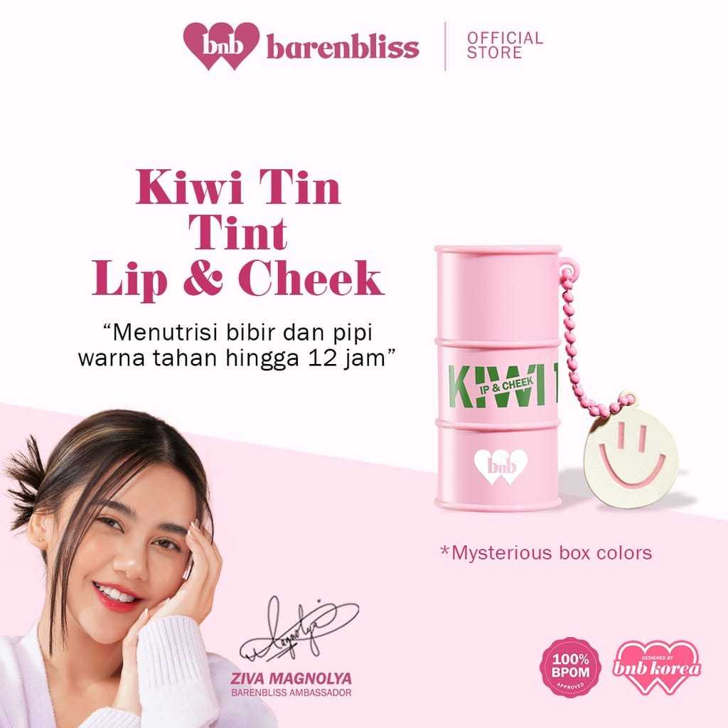 Barenbliss Kiwi Lip Tin Tint Lip & Cheek