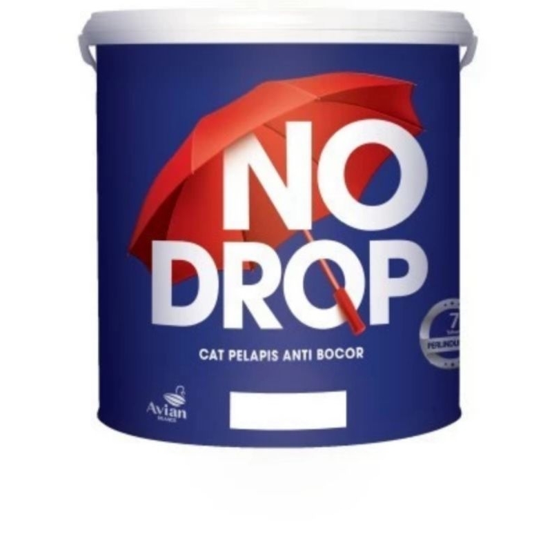 No Drop Cat Pelapis Anti Bocor NoDrop Waterproofing 1kg 1 kg Warna Hitam