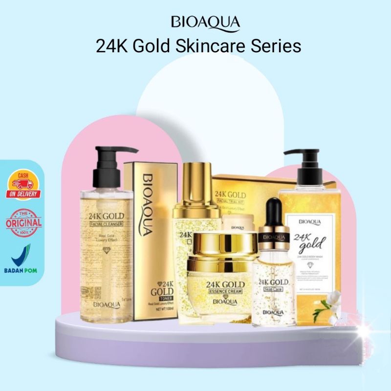 Bioaqua 24K Gold Skincare Series