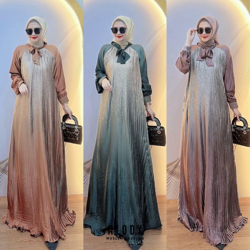 Viola dress by alody gamis terbaru deyura