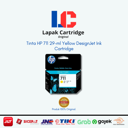 Tinta HP 711 29-ml Yellow DesignJet Ink Cartridge