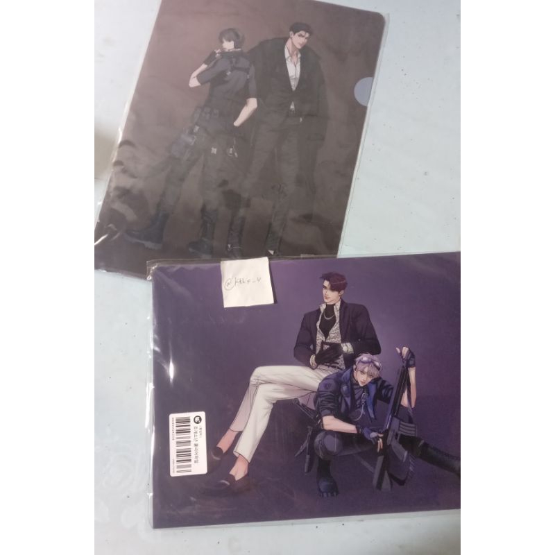 LEZHIN Pop Up Store Merch Clear File Only Jinx Pearl boy