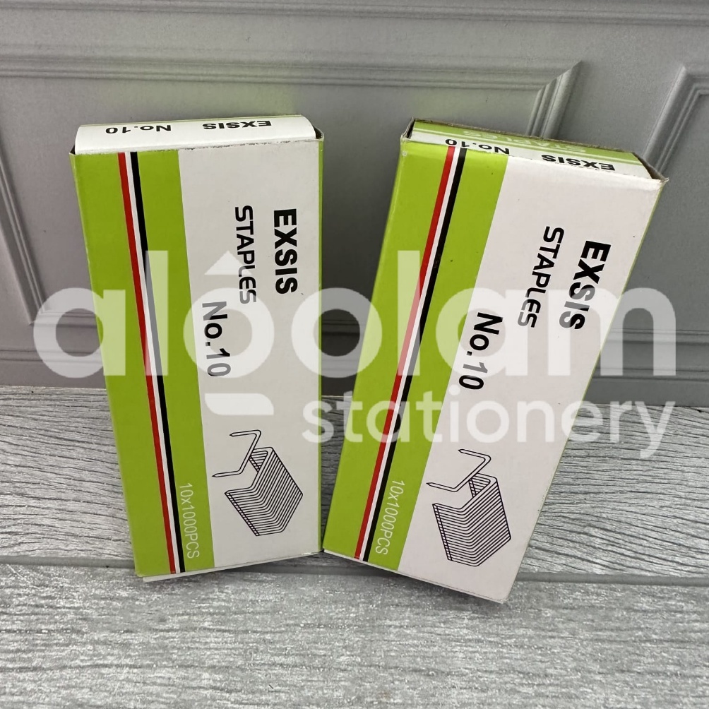 

Sup33r Pr0mo SATU PACK ( 10 BOX KECIL ) Isi Staples Kecil No. 10 Murah New Product