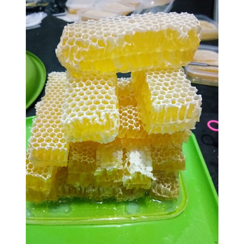 

Terl4ku. Madu sarang 100 gr Premium Stock Ada