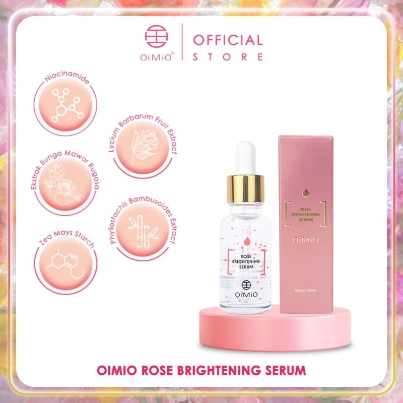 Oimio Rose Brigthening Serum