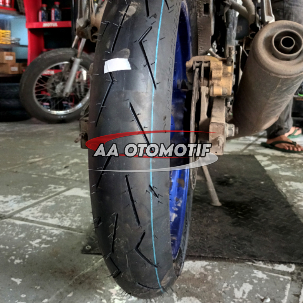 BAN TUBELESS PIRELLI DIABLO ROSSO CORSA II 90/80-17 / 100/80-17 / 110/70-17 BAN RACING SOFTCOMPOUND 