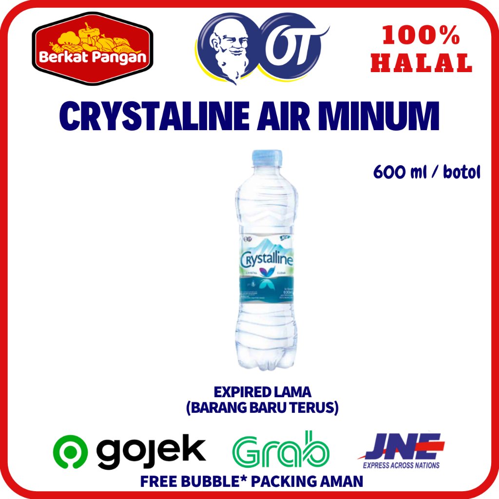 

Crystaline Air Mineral Botol 600ml