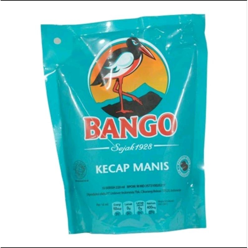 

Kecap Bango Manis Refill 210ml