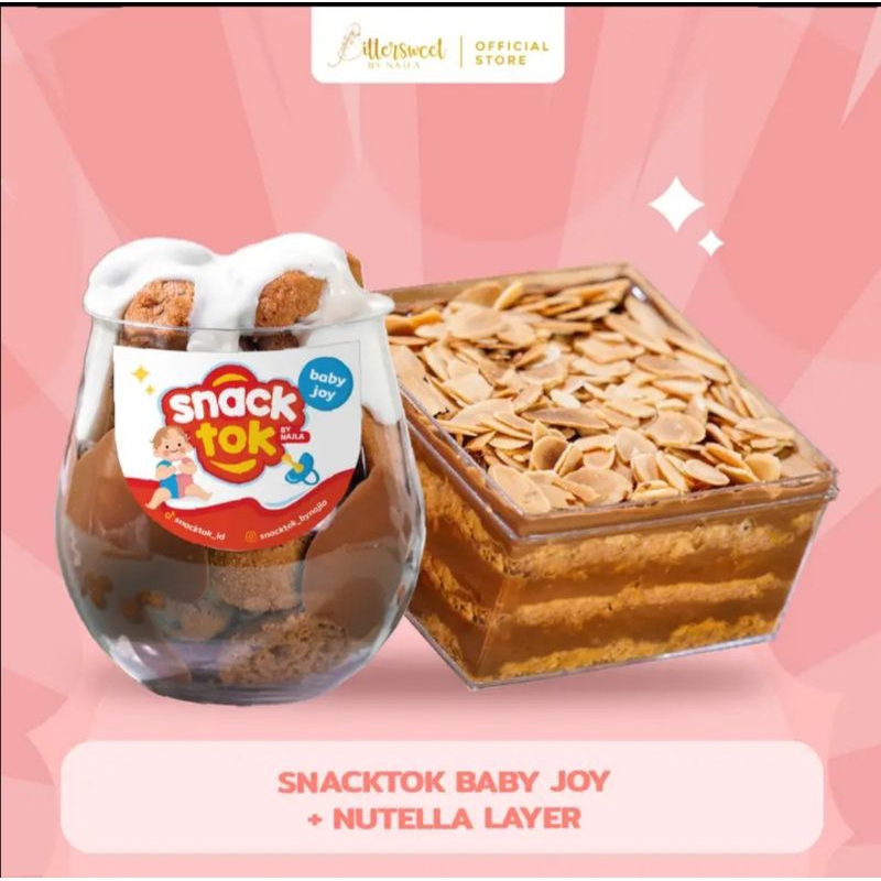 

Snacktok Baby Joy+Nutella Layer