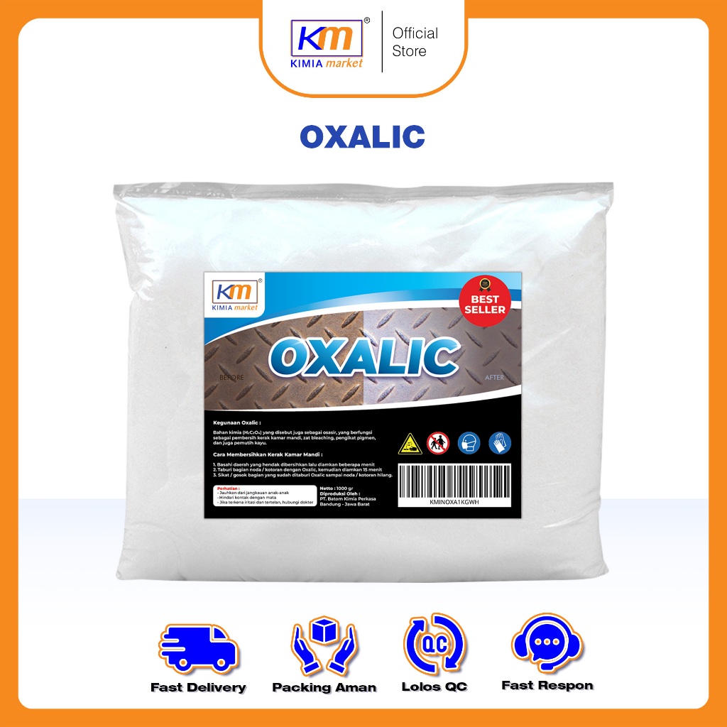 Oxalic Acid Asam Oksalat  Oksasil Osasil Pencerah warna pakaian 1 kg