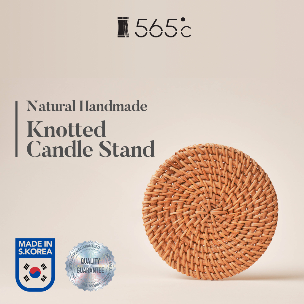 565°C  | Natural Candle Stand | Alas Lilin Aromaterapi Scented Candle Pengharum Ruangan
