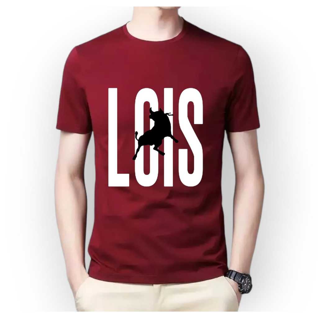 KAOS LOIS ORIGINAL (Spanish Jeans)/Kaos Pria - Lois Premium - Lois M.L.XL.XXL- Kaos Pria Keren - Tsh