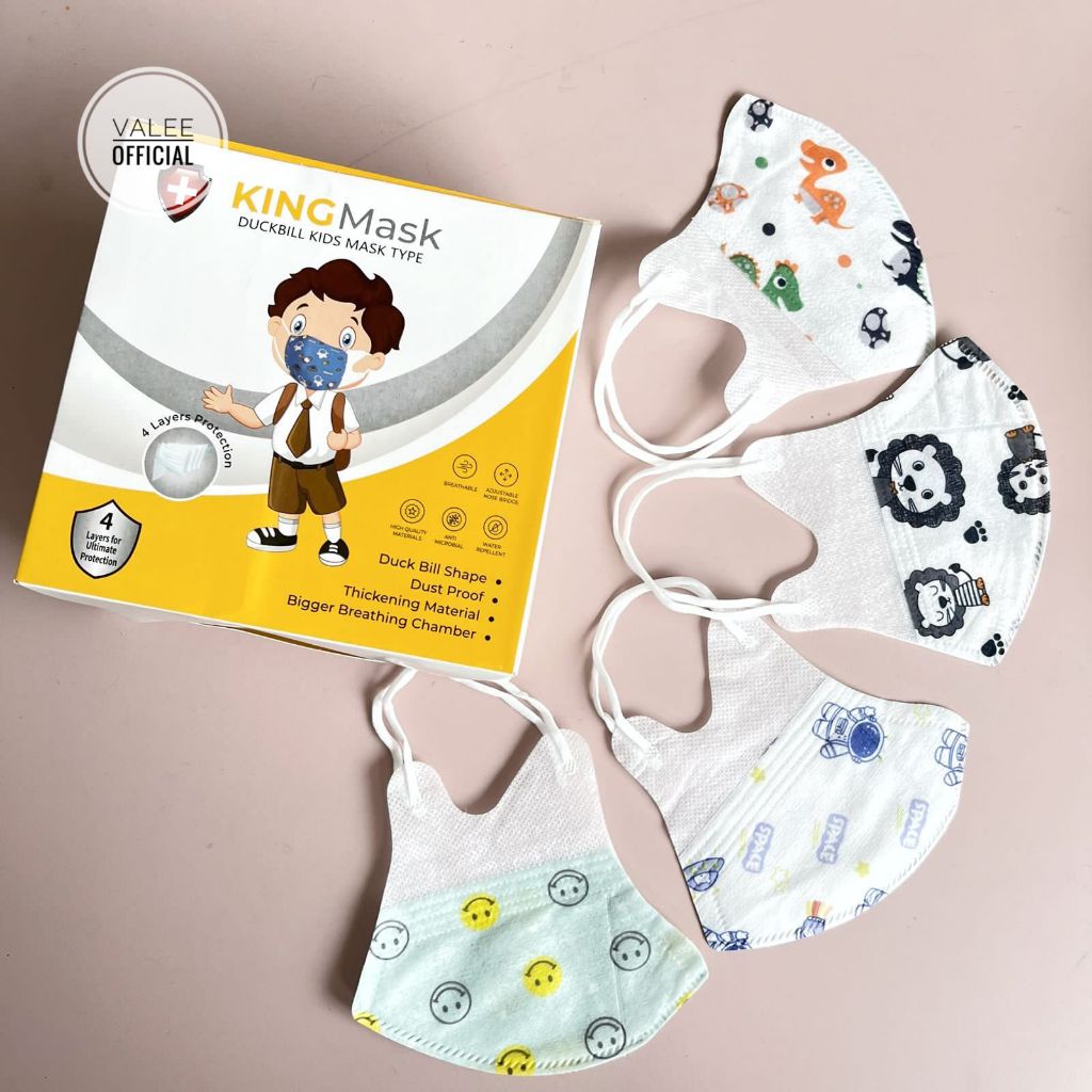 Masker duckbill anak motif / Masker duckbill anak karakter / Duckbill anak motif /duckbill anak 3ply