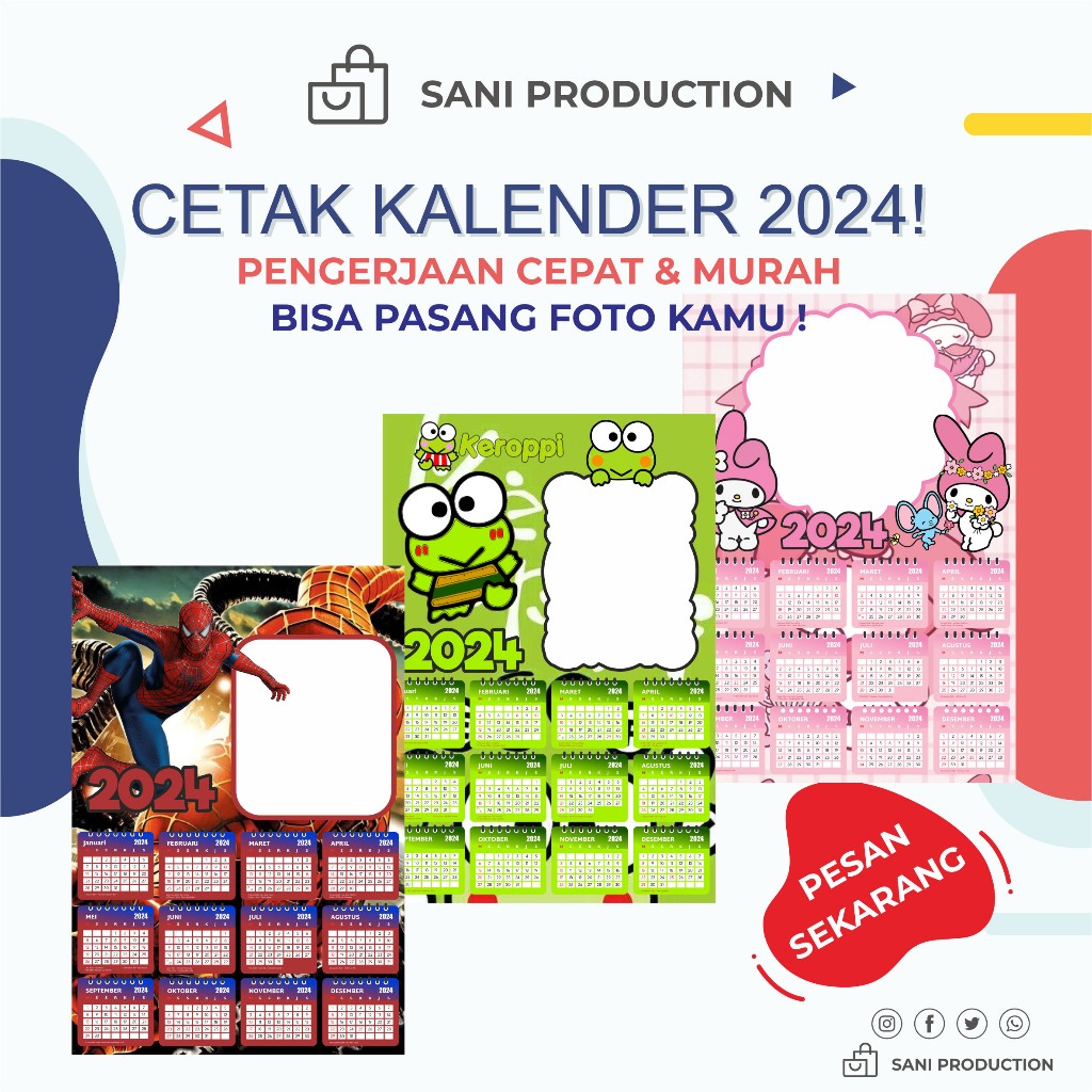 

KALENDER KARAKTER PART 1 KALENDER BISA PASANG FOTO KALENDER PENGERJAAN CEPAT 1 HARI