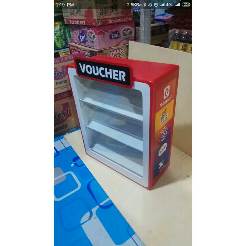 Etalase Voucher Mini