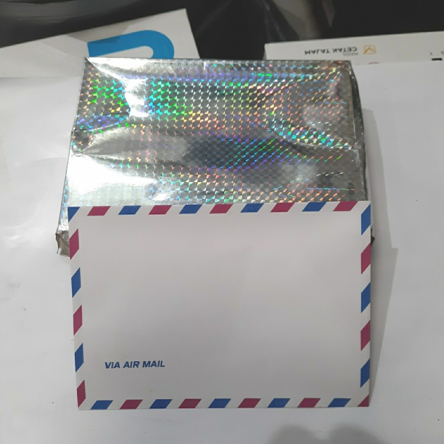 

Amplop Putih Polos 110 11,4x16,2cm Via Airmail Stock Lama 1 Pack 100 Lembar
