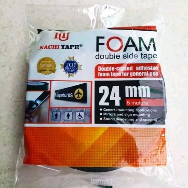 

✨Isolasi bolak balik double tape foam hijau Nachi