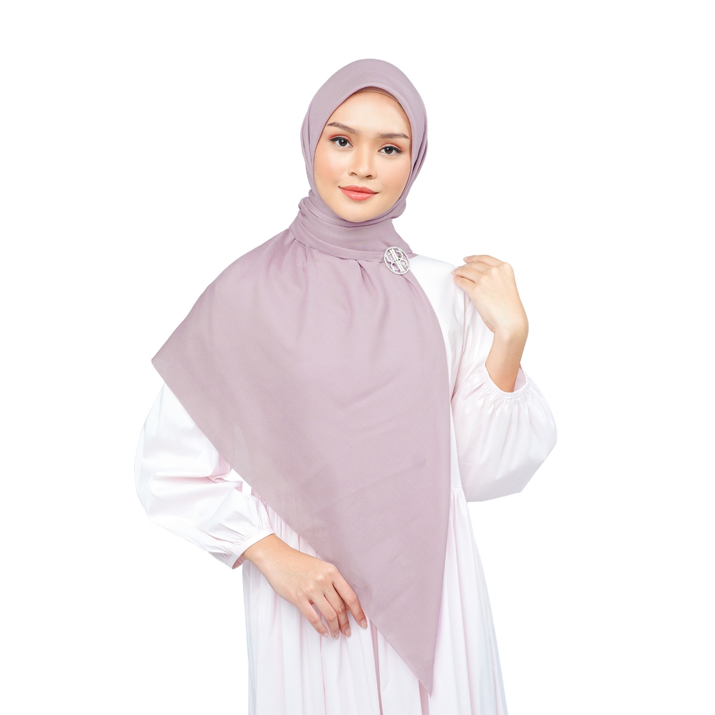 Nada Puspita - Nada Voile Scarf Large - Orchid