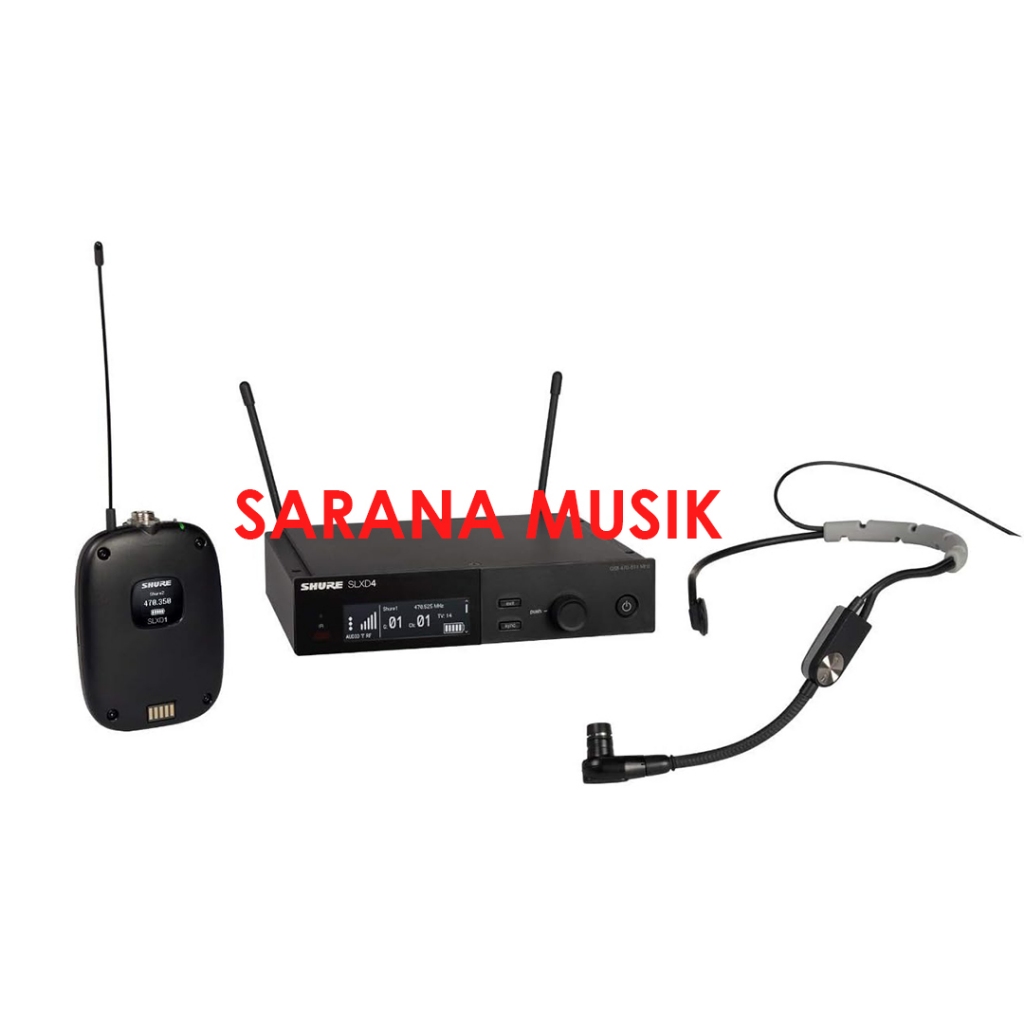 Mic Wireless Shure SLXD14/SM35 Shure SLXD-14/SM35 Wireless Headset Microphone Original