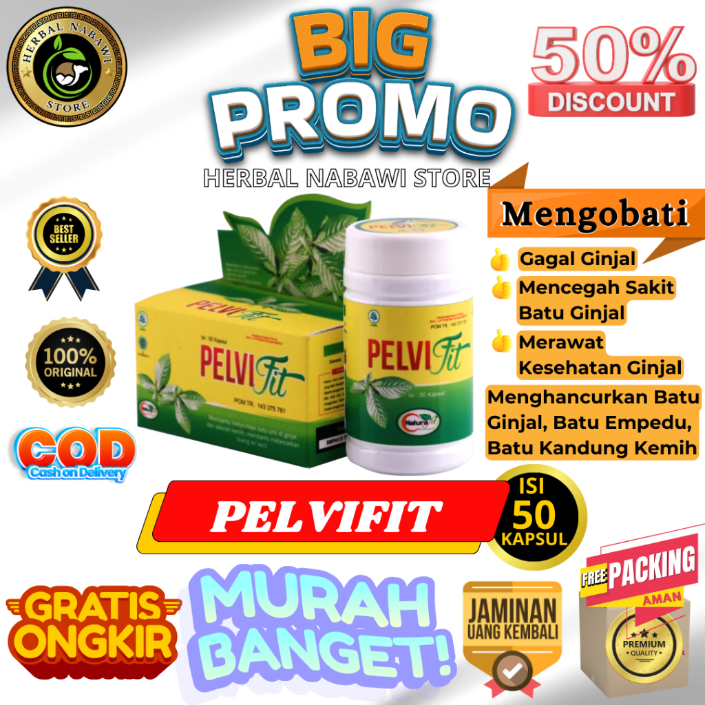 Pelvifit Herbal Alami Atasi Batu Ginjal, Obat Batu Empedu, Obat Batu Kandung Kemih dijamin Original