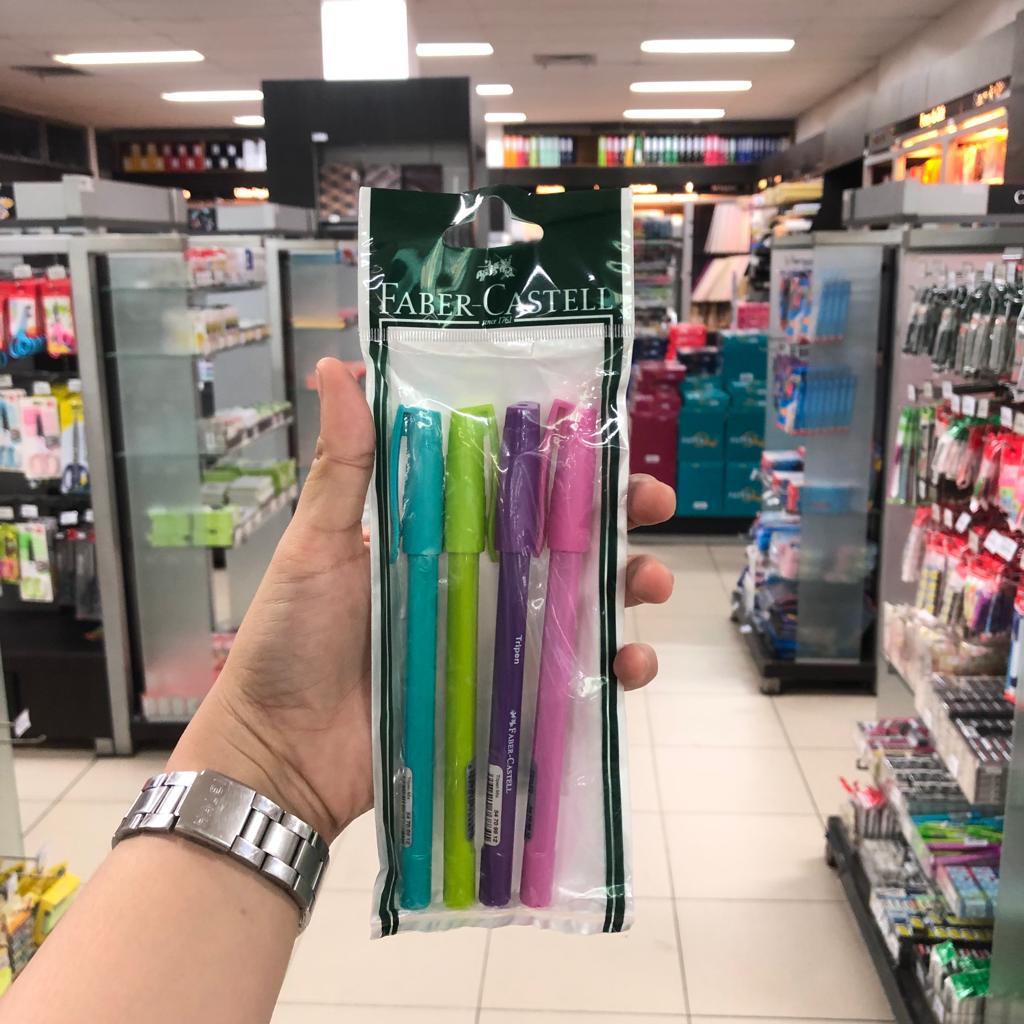 

Gramedia - Faber Pena Tripen Set 4 In Pouch 547004