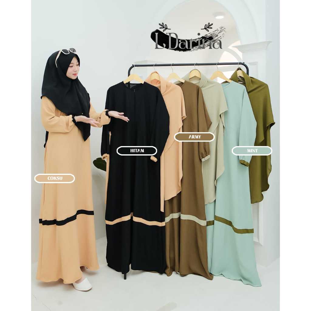 Gamis Set Hijab El Darina