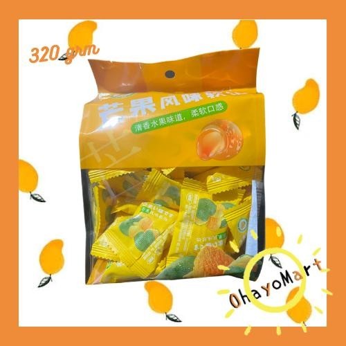 

Enjoy Permen jeli rasa mangga / mango jelly candy 320grm isi 40