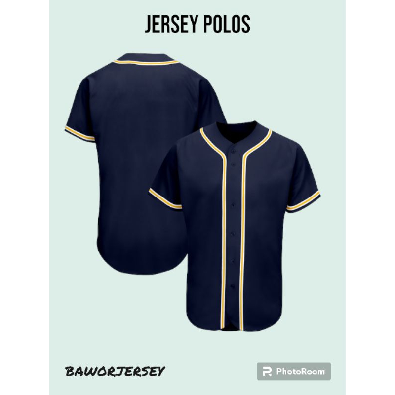 Jersey baseball Baju baseball polos