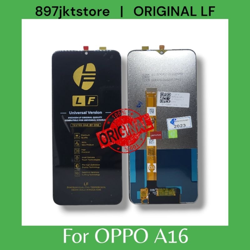 LCD TOUCHSCREEN FULLSET OPPO A16 / REALME C25S C25 NARZO 50A ORIGINAL 100%