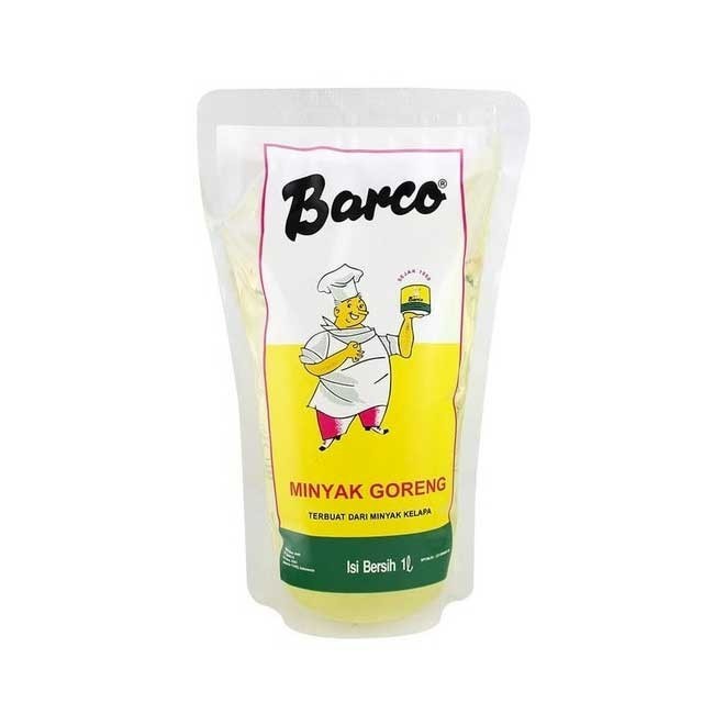 

Barco - Minyak Kelapa Pouch 1 L - Minyak Goreng Coconut Cooking Oil