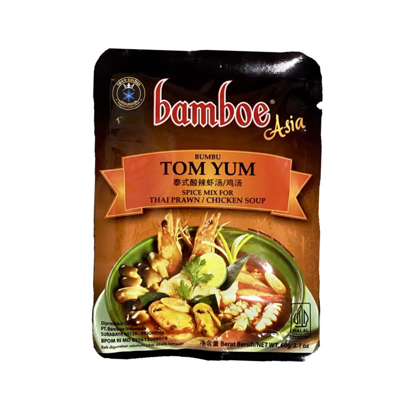 

Bamboe asia Bumbu Tom yum chicken soup 60gr