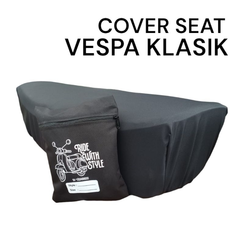 Cover Jok Cover Seat Vespa Klasik Checkboard