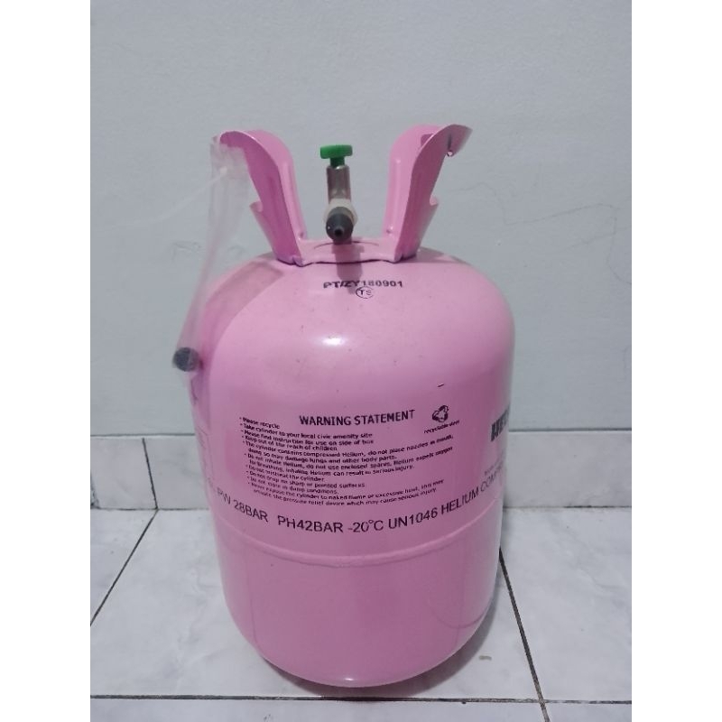 Helium creation tabung gas tank 50 balon terbang 13.6 liter
