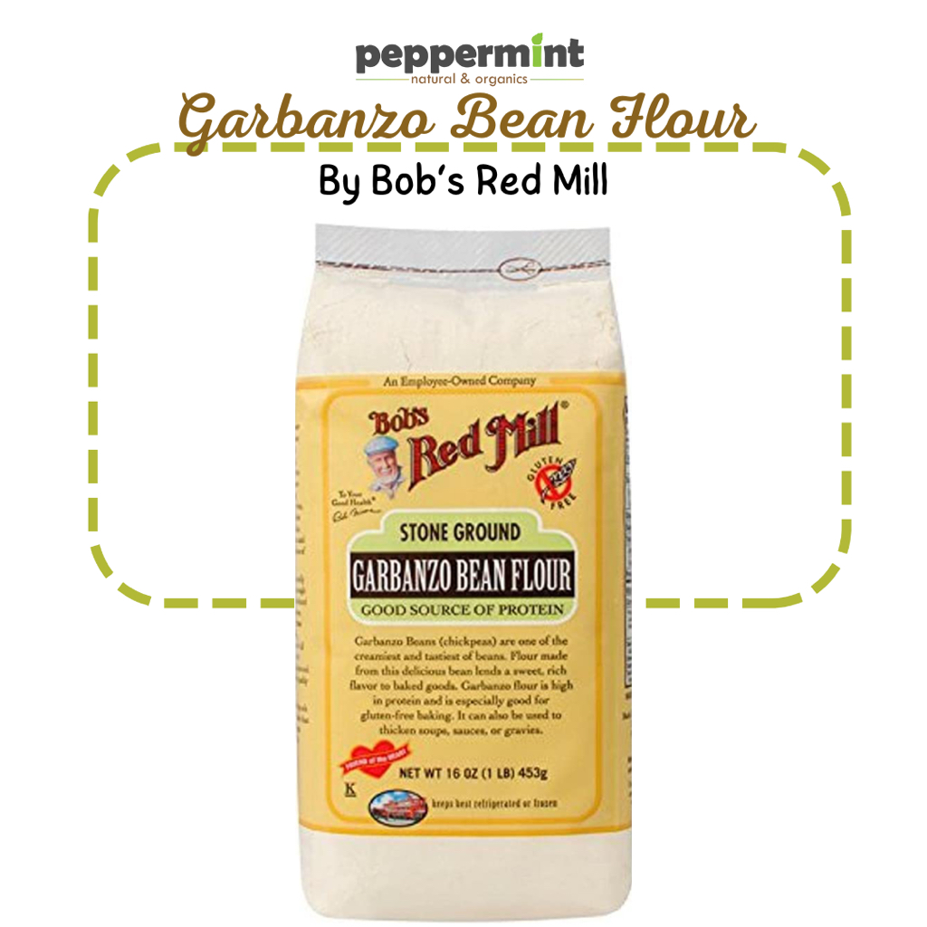

Bob's Red Mill Garbanzo Bean Flour (453 gram) / Tepung Kacang Gluten Free