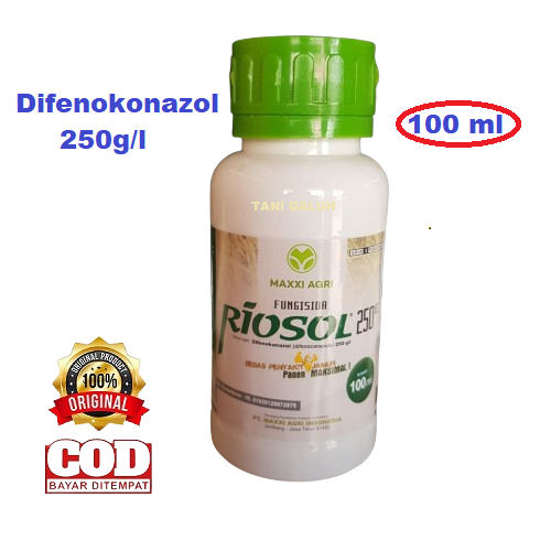 Fungisida bercak daun RIOSOL 250EC (difenokonazol) 100ml