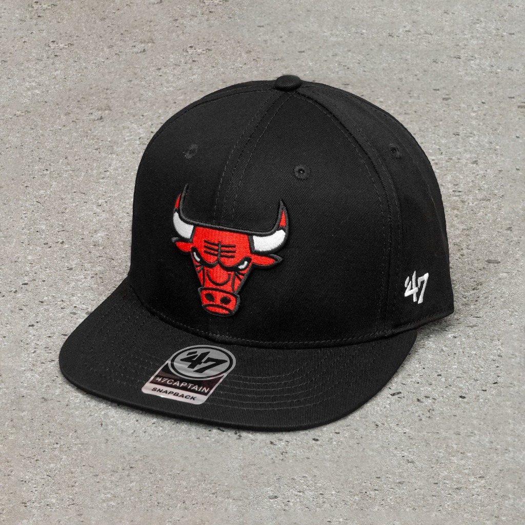 Topi baseball Pria Bulls NBA import Mirror Topi Anak Muda
