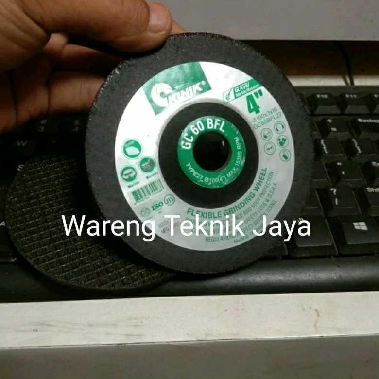 KINIK4 Inch Flexibel Grinding Wheel Poles Granit Kaca Keramik Marmer