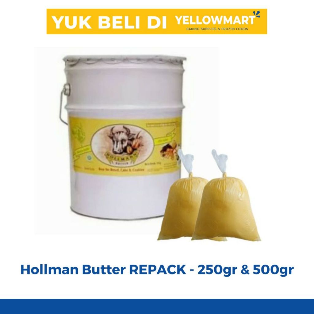 

Hollman Butter REPACK - 250gr & 500gr