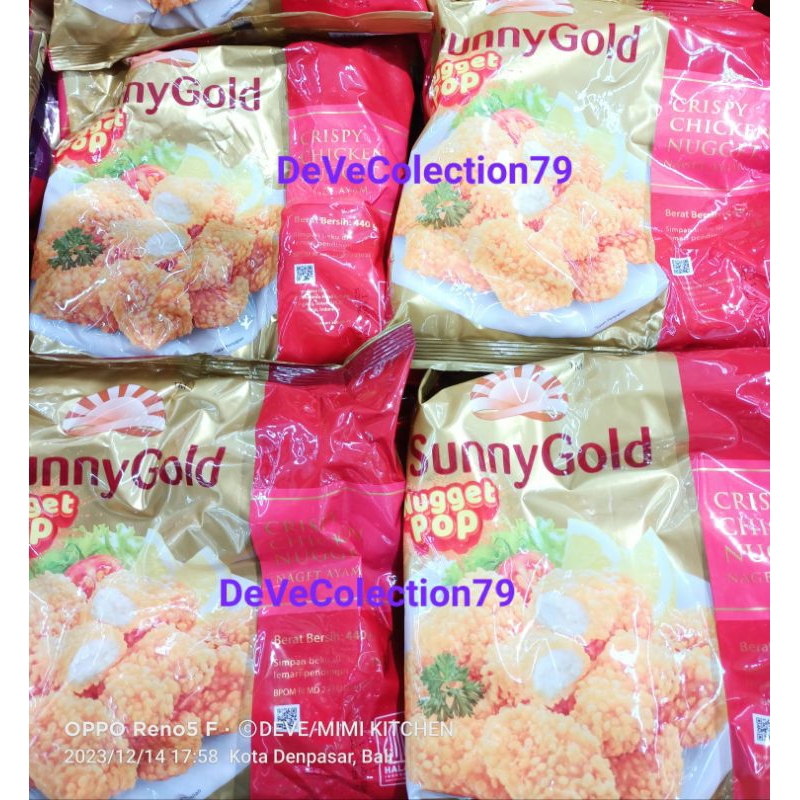 

Sunny Gold Crispy Chicken Nugget Pop 440gr