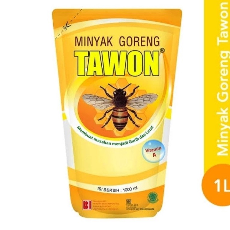 

Best S3ller (JATIM) MINYAK GORENG TAWON 1L Stock Ada