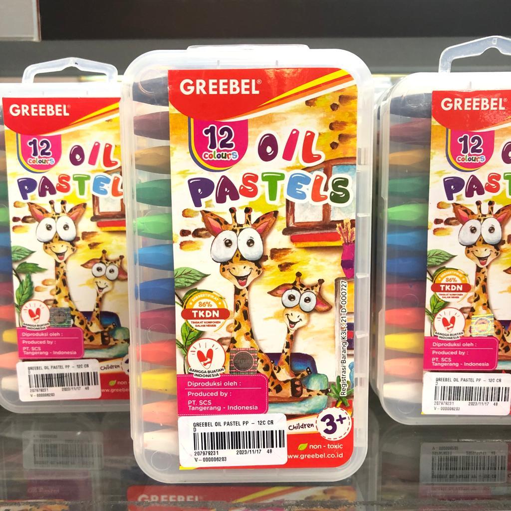 

Gramedia - Greebel Crayon Oil Pastel (12 warna)